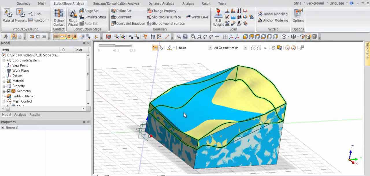 نرم افزار FLAC3D مهرگان اصفهان